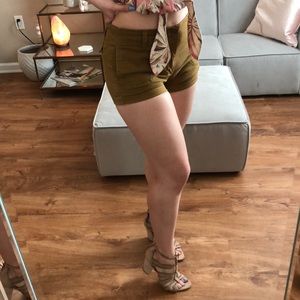 Forever 21 Khaki Shorts